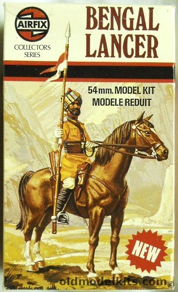 Airfix 1/32 Bengal Lancer With Horse, 02557-7 plastic model kit